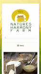 Mobile Screenshot of naturesharmonyfarm.com